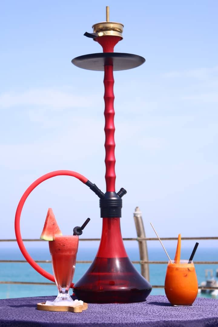 قلیان چوب  وعربی  Wooden and Arabic hookah