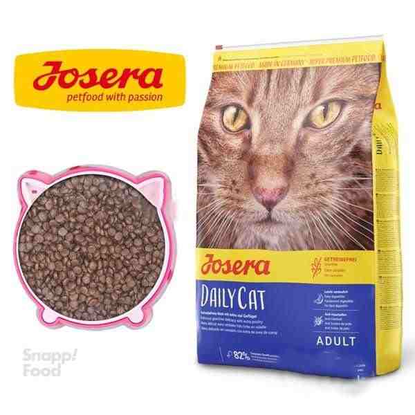 غذا خشک گربه سوپر پريميوم جوسرا ديلی کت طعم گوشت مرغ و پرندگان (فله)