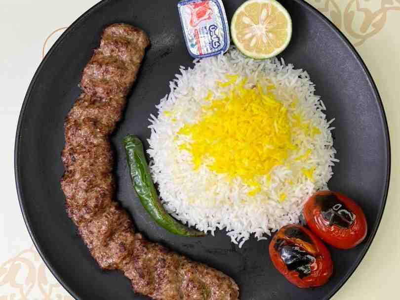 چلو کباب لقمه مخصوص