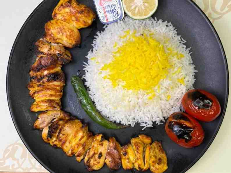 چلو جوجه مخصوص ران
