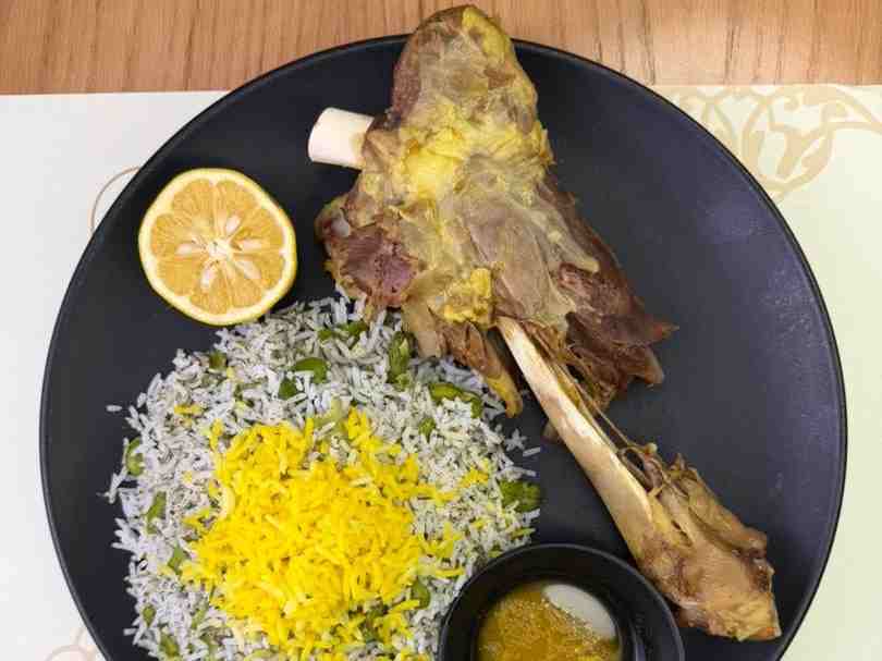 باقالی پلو با ماهیچه گوسفندی