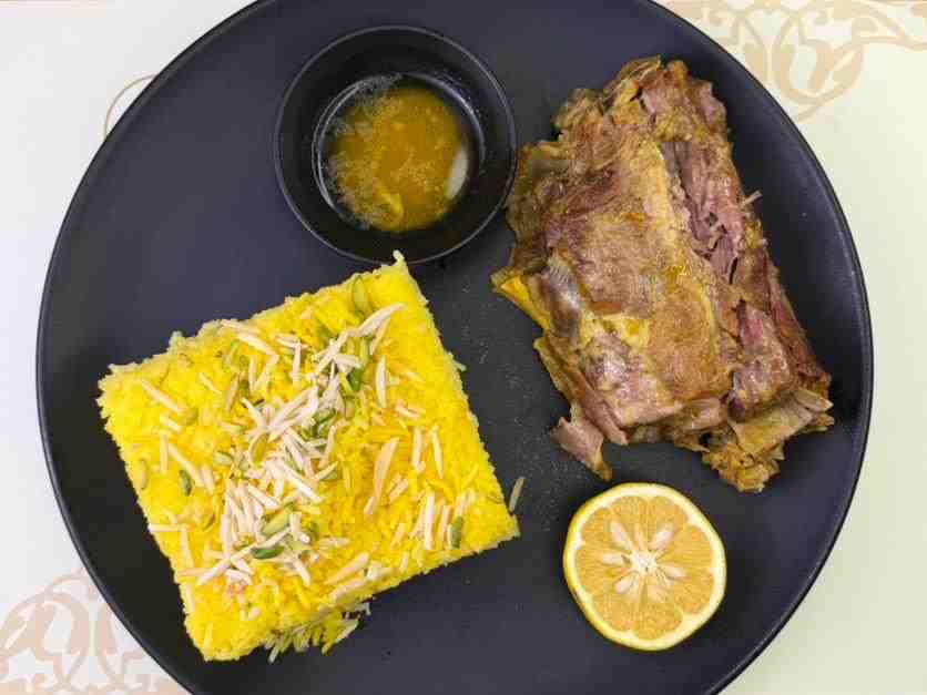 ته چین با گردن گوسفندی