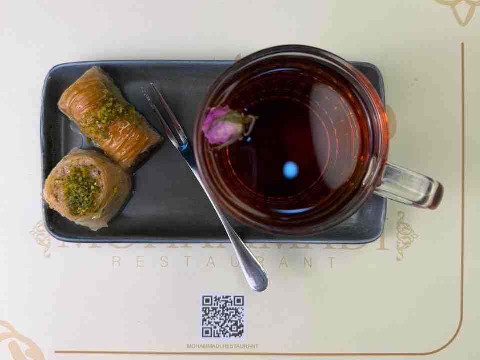 چای باقلوا