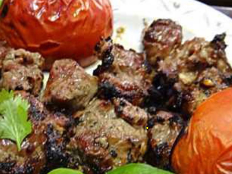 چنجه فیله گوساله ۲50 گرم با نان تافتون