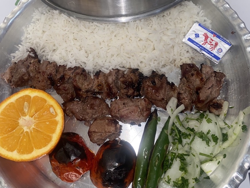 چلو چنجه (گوسفندی)