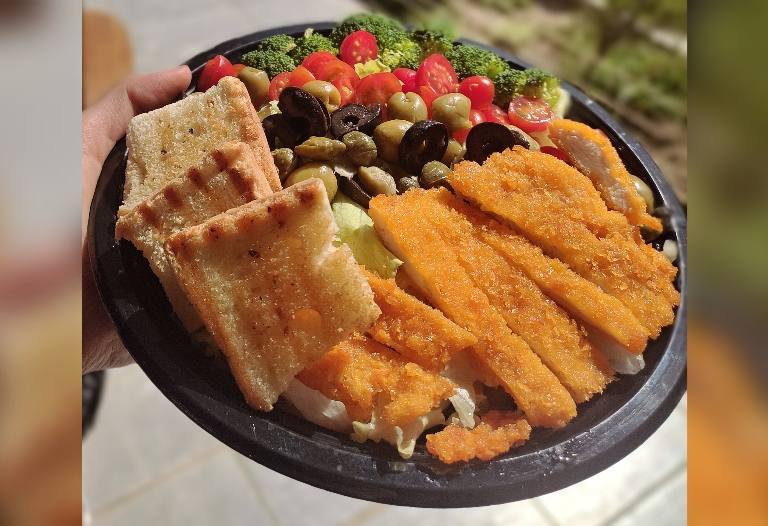سالاد سزار سوخاری
