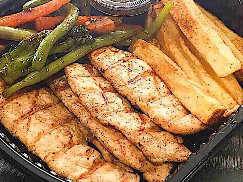 استیک مرغ گریل (  فیله )