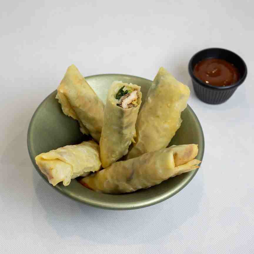 رول مرغ و اسفناج
