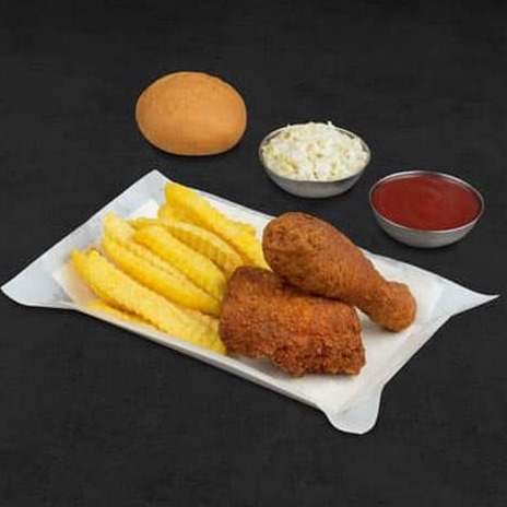 مرغ سوخاری (دو تکه)
