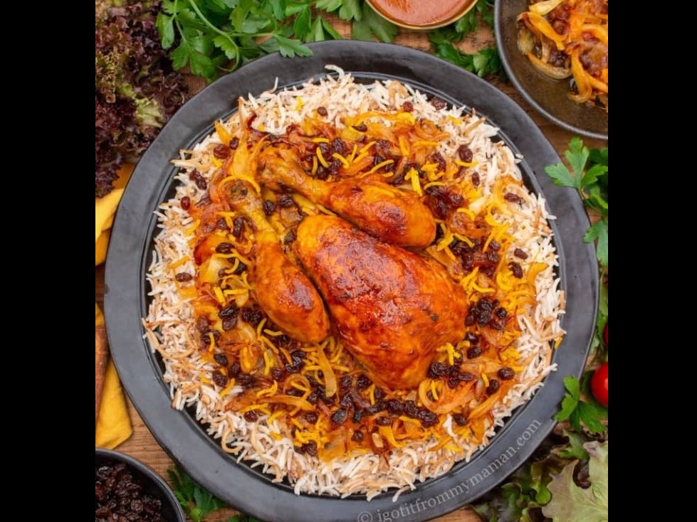 زرشک پلو با مرغ (400 گرم)