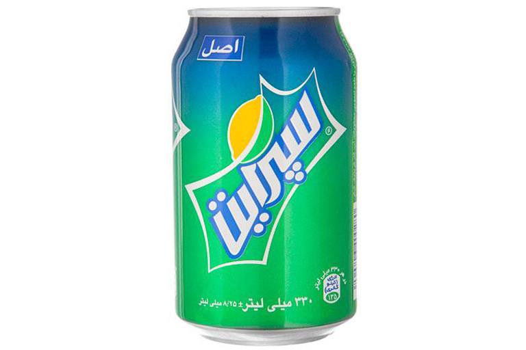 نوشابه قوطی اسپرایت