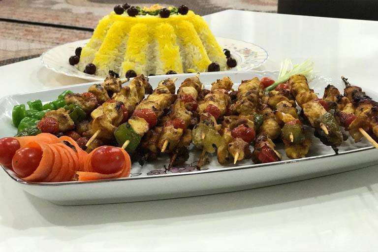 کباب تابه ای جوجه