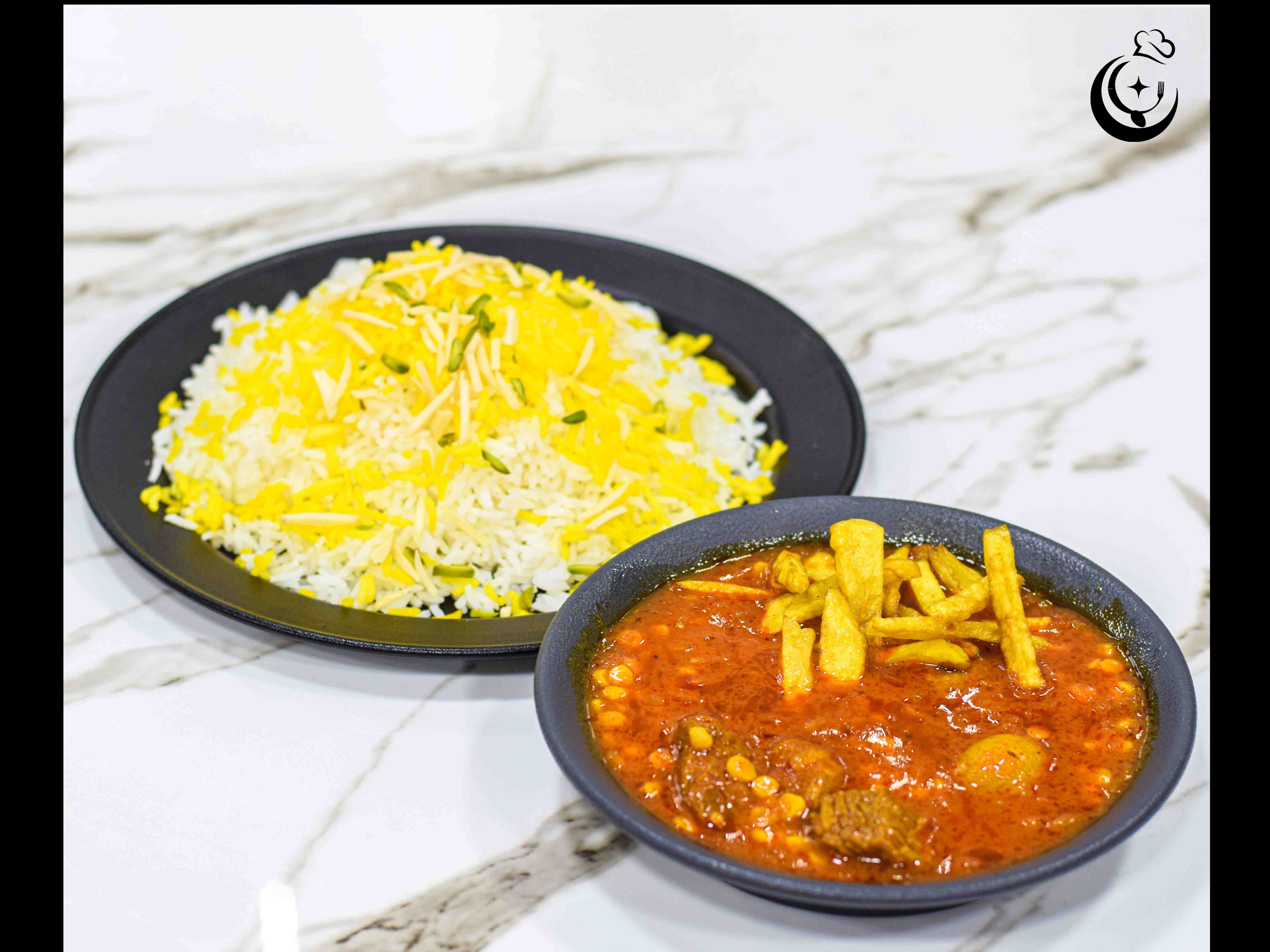 چلو خورشت قیمه