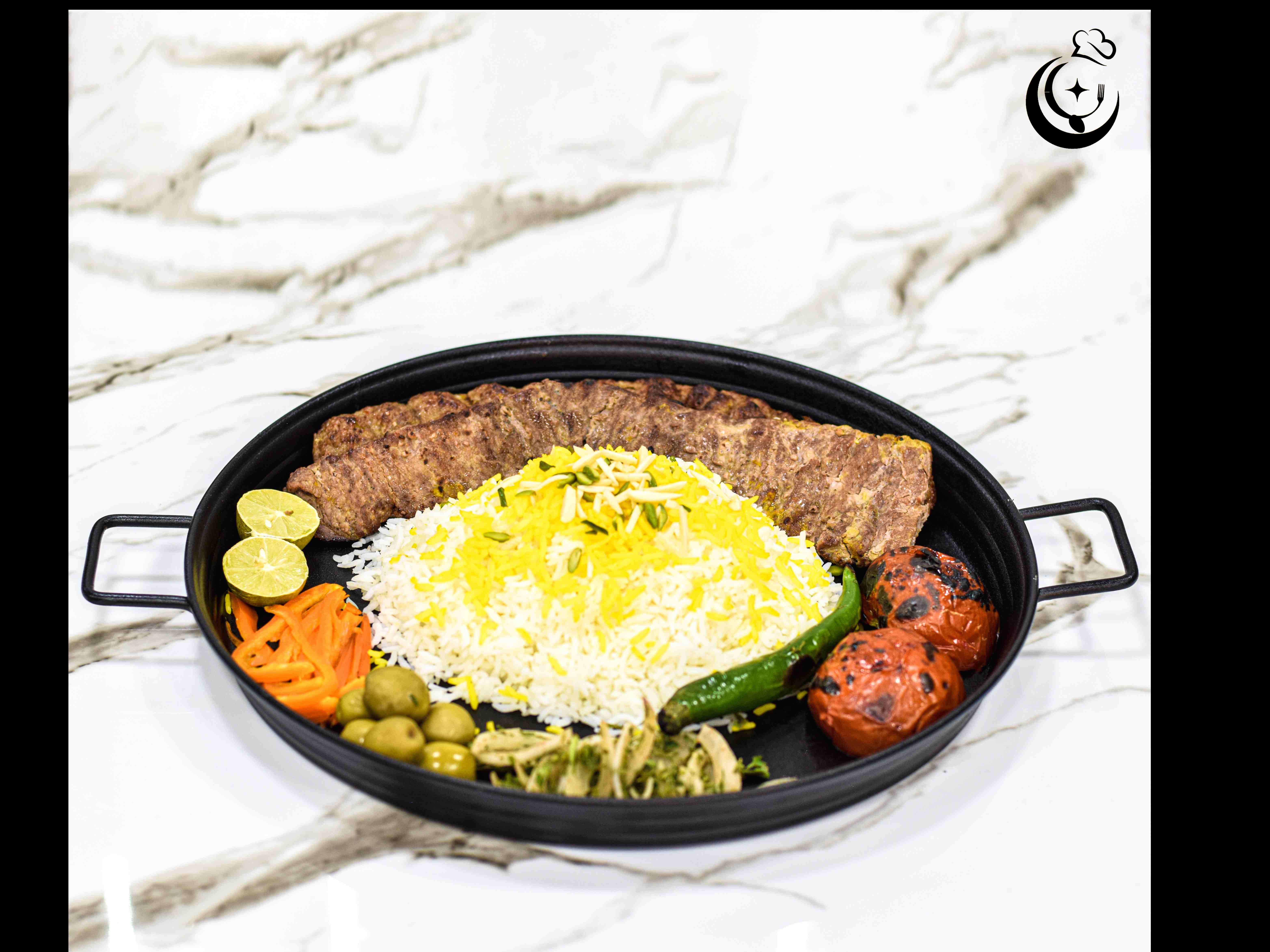 کباب سلطانی با دورچین