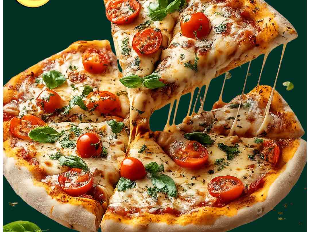 پیتزا سبزیجات مدیترانه ای