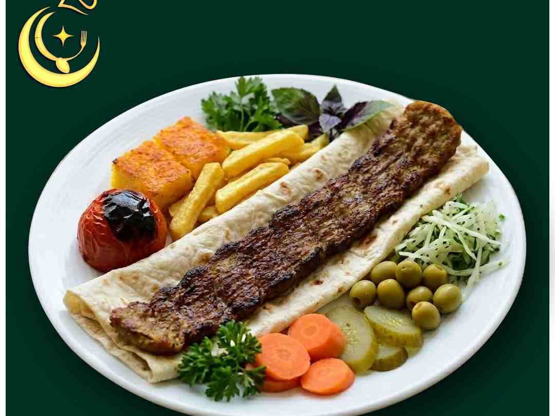 خوراک کباب لقمه مخصوص بناب