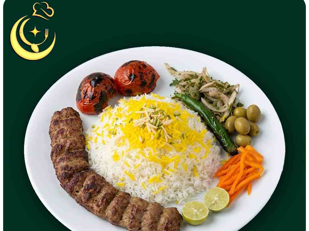 چلو کباب لقمه بناب مخصوص