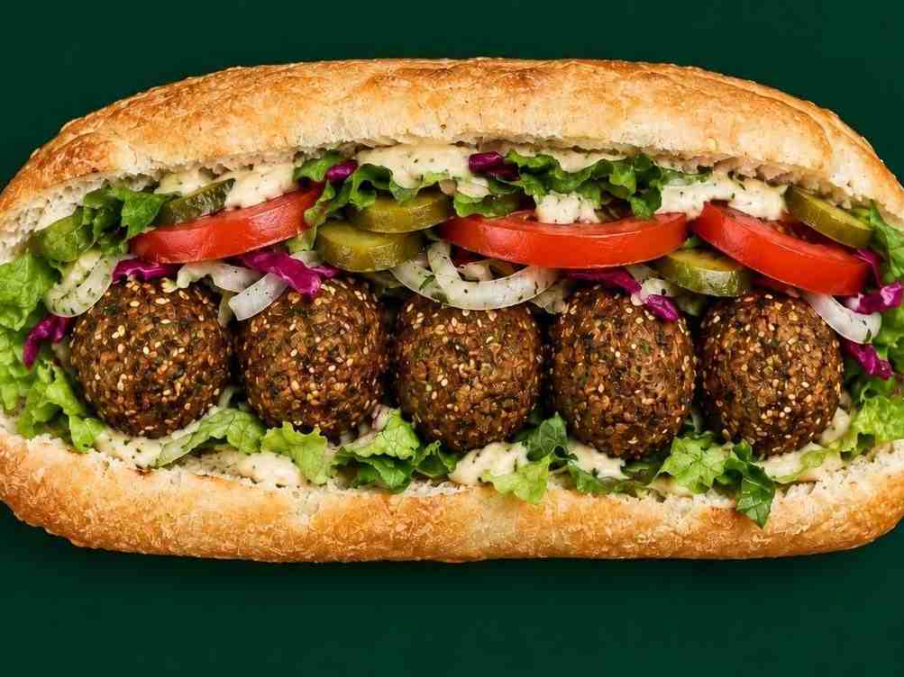 ساندویچ فلافل ساده