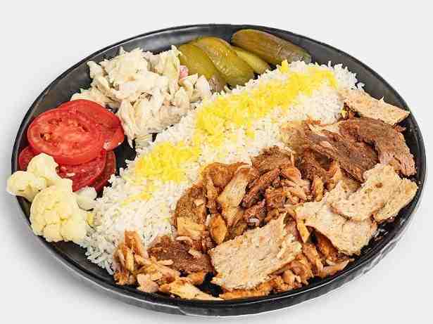 پلو دنر میکس مخصوص (چهارکباب)