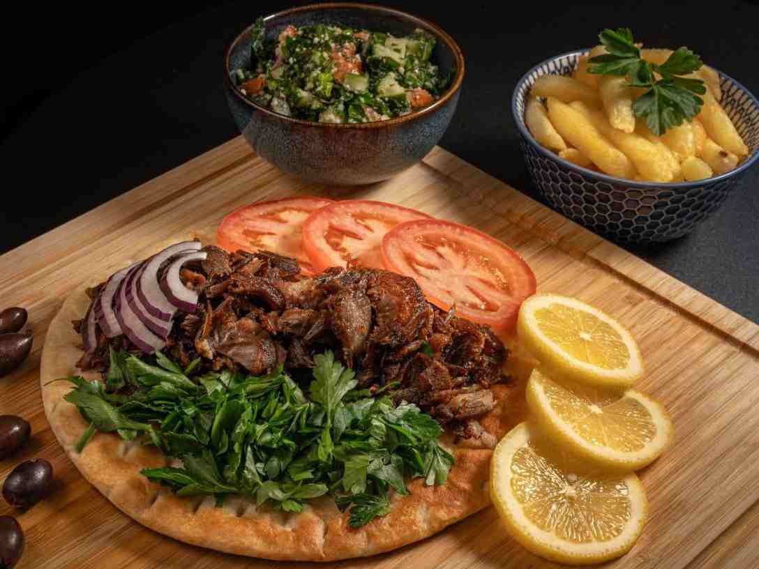 Chargrilled Lamb Souvlaki
