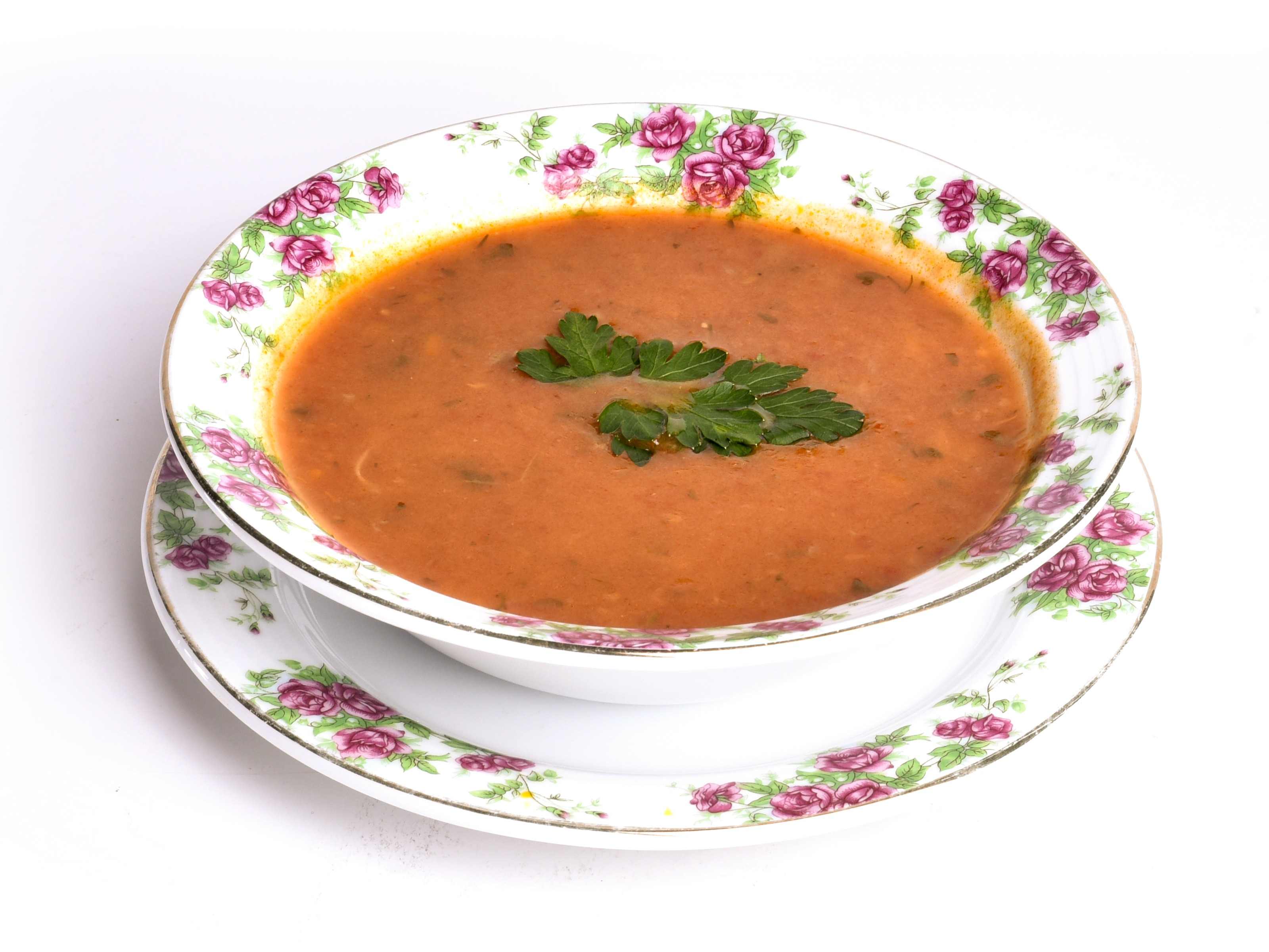 سوپ جو گوجه فرنگي