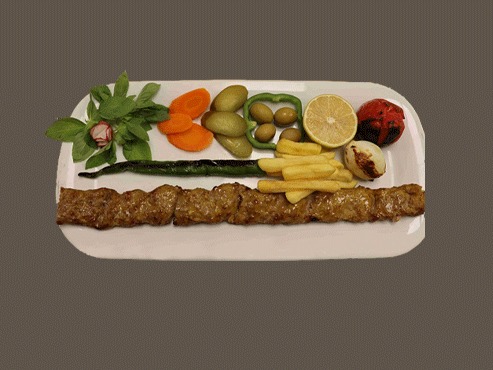 کباب لقمه زعفرانی