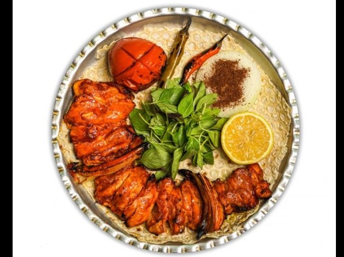 خوراک جوجه کباب تندوری