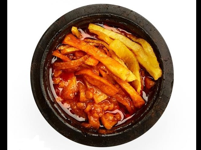 خورشت قیمه سیب زمینی (اضافه)