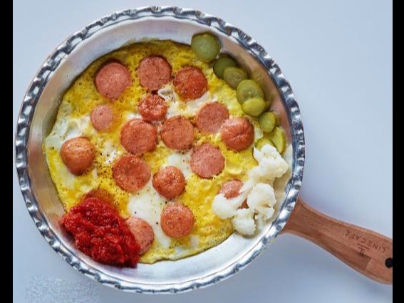 سوسیس تخم مرغ