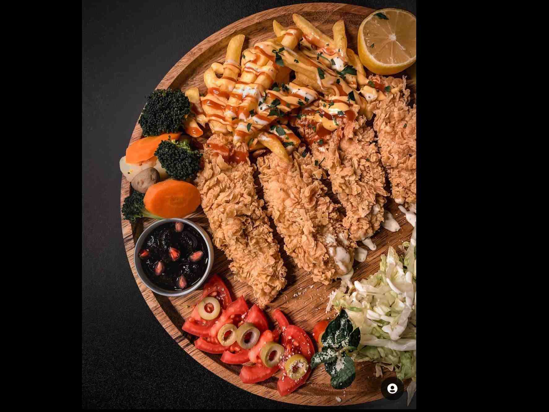 فیله مرغ پرسی سوخاری 