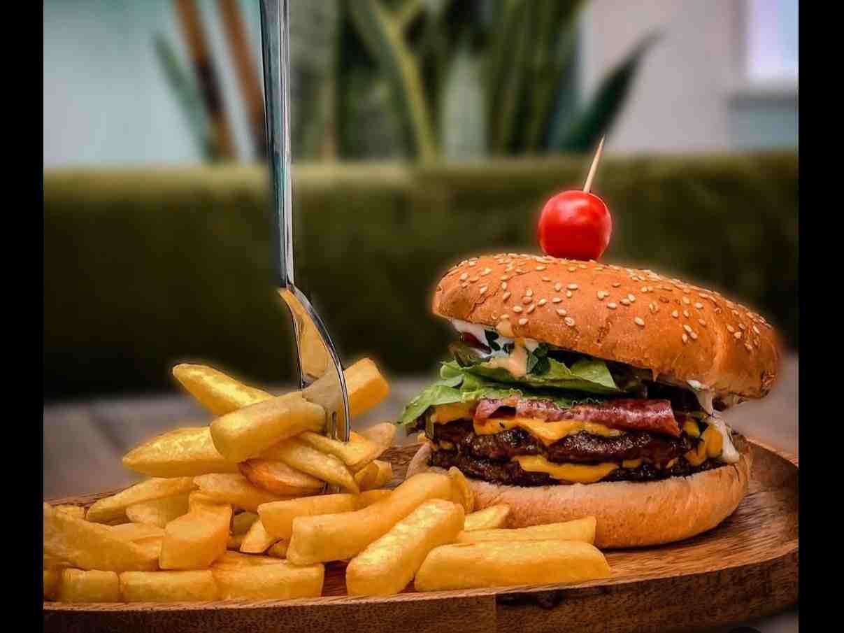 دوبل چیز برگر