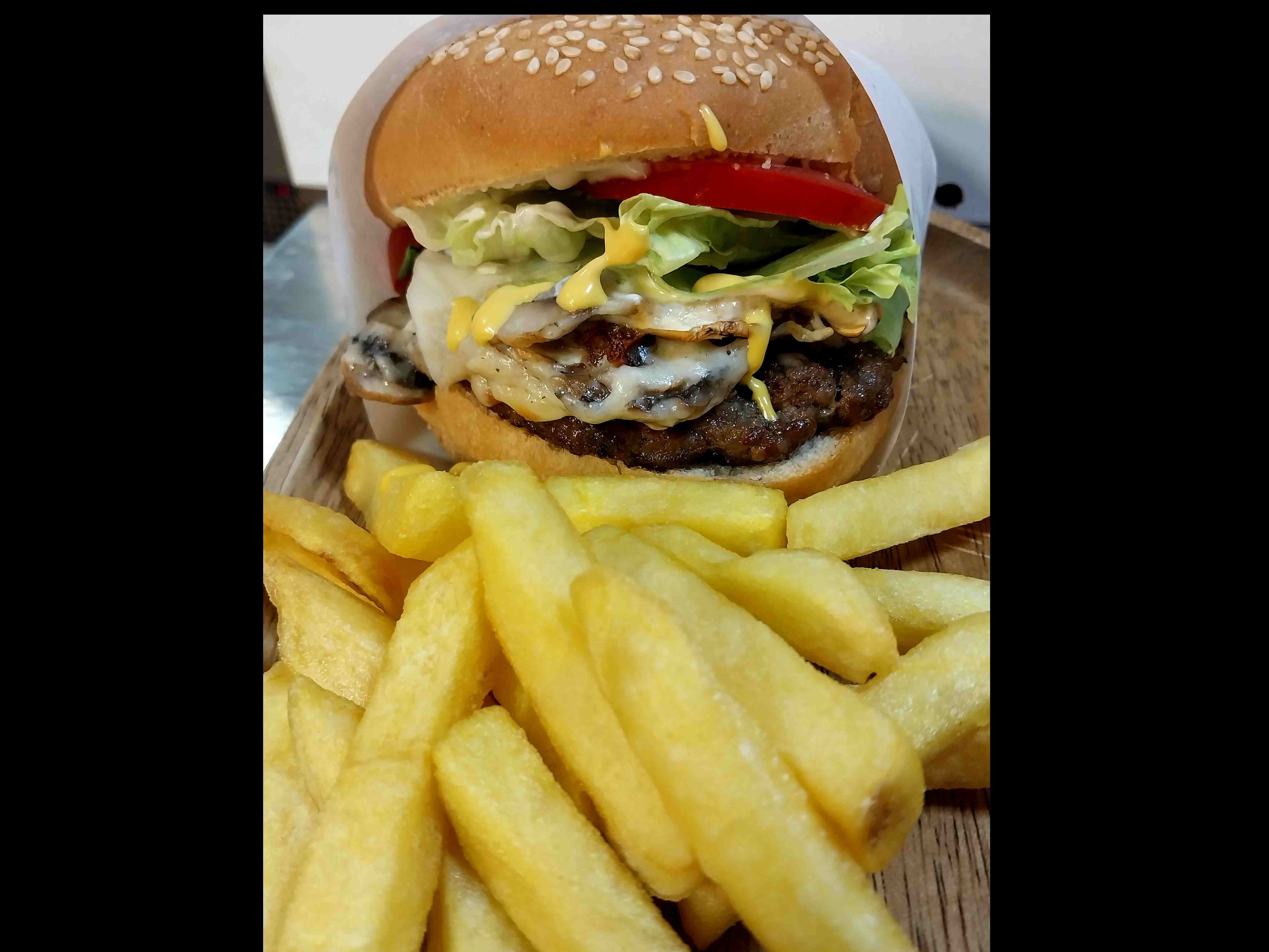 ماشروم برگر
