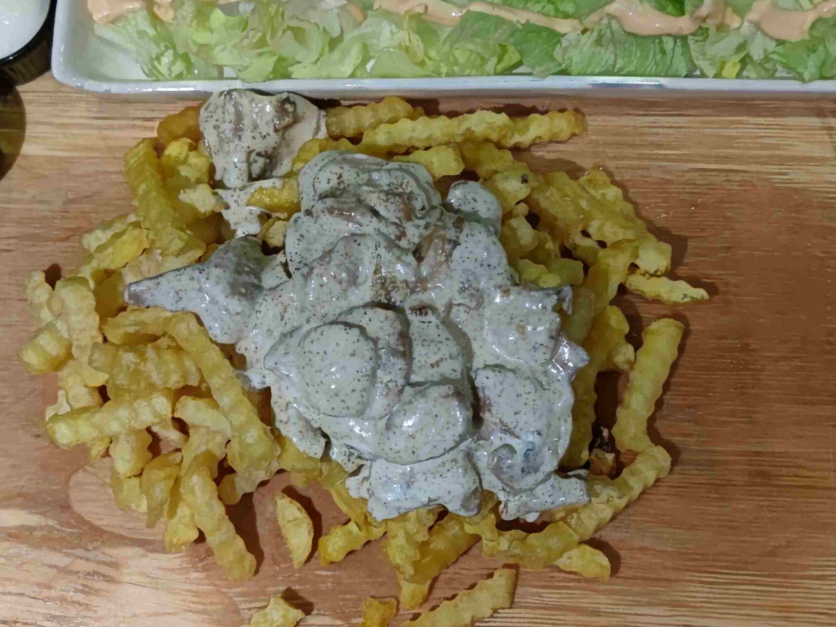 سیب زمینی سس قارچ