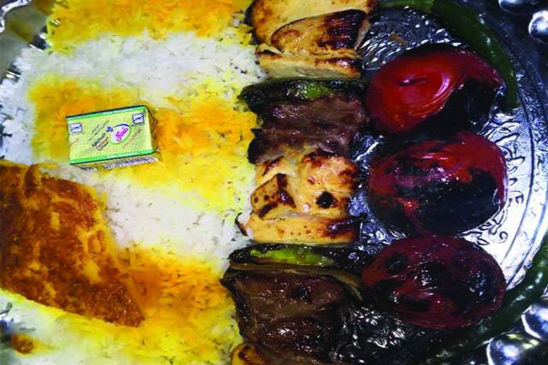 چلو کباب بختیاری