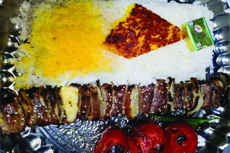 چلو کباب چنجه