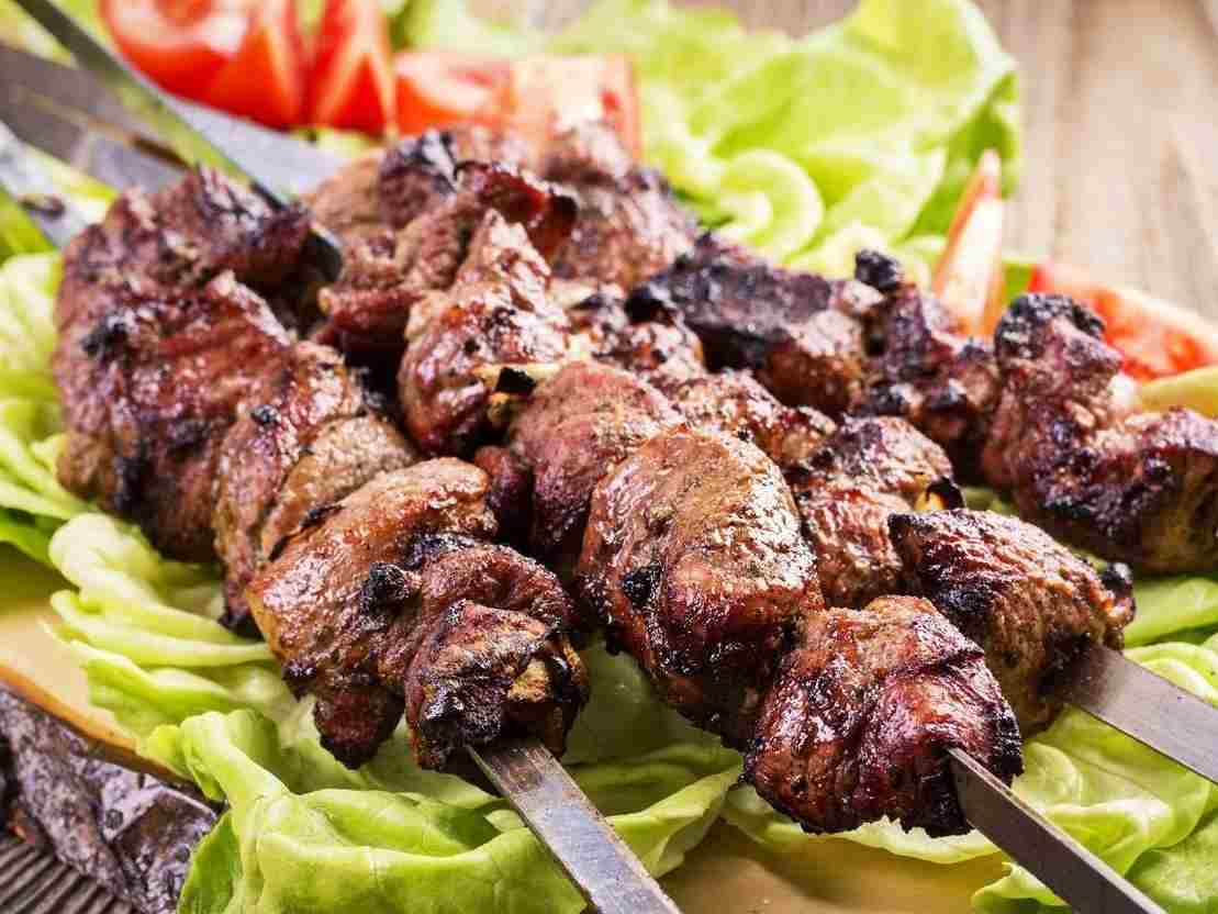 خوراک کباب ترش گوساله
