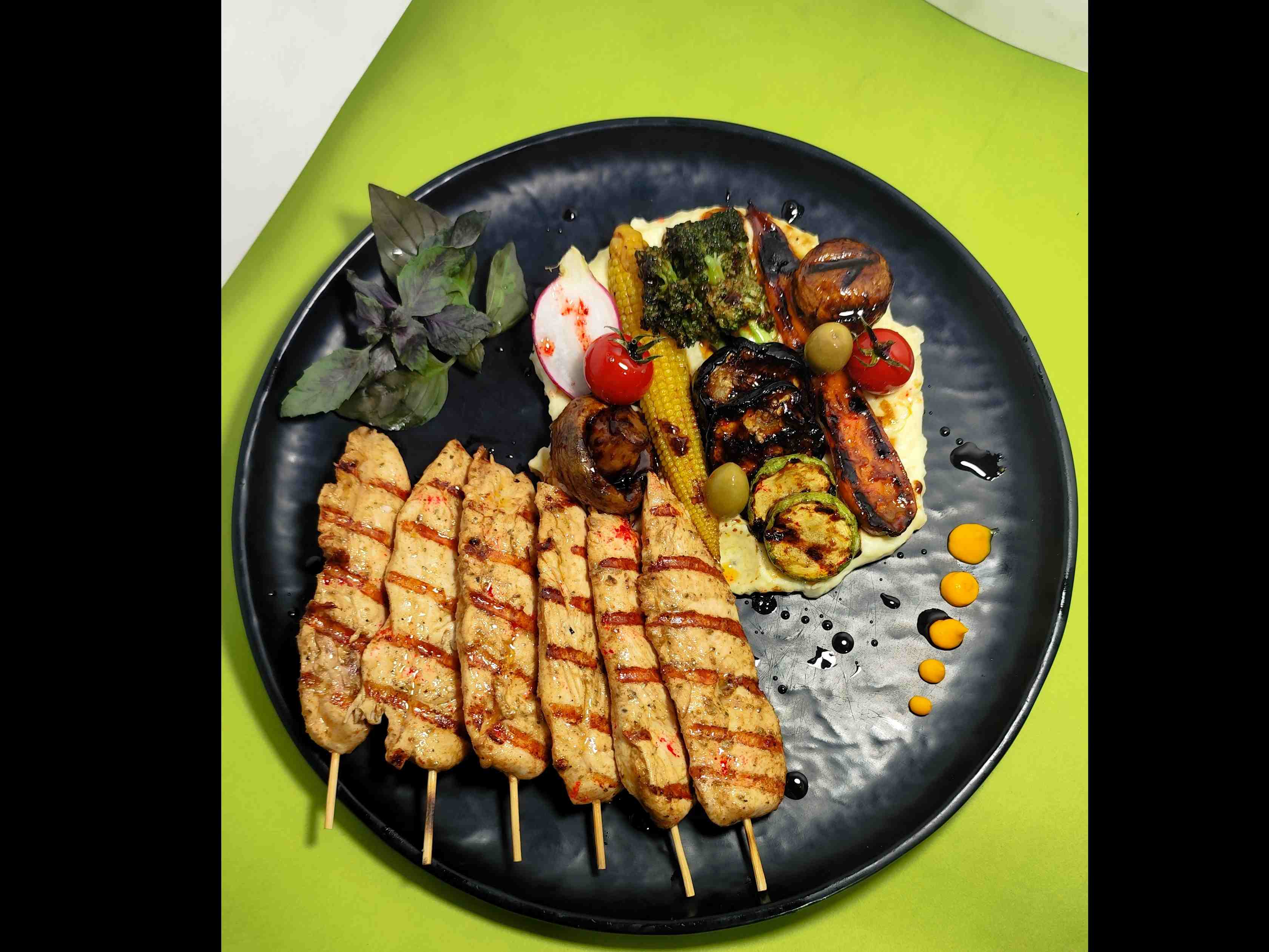 بشقاب فیله رژیمی