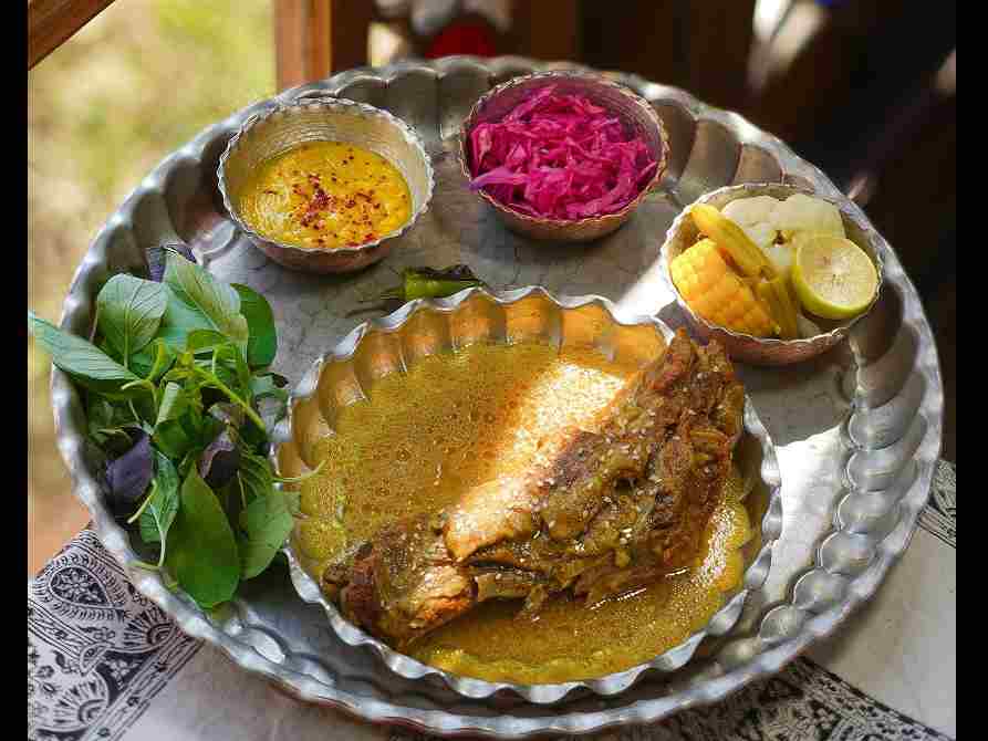خوراک گردن قصرمنشی