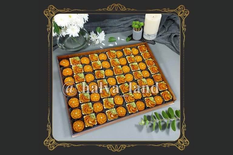 تارت  و تر حلوا بزرگ ( کد 35)