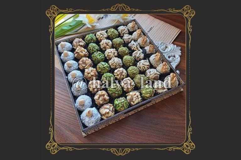 توپک آجیلی خرما کوچک (کد 42)