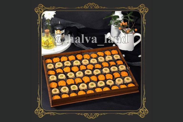 تر حلوا و حلوای زنجبیلی بزرگ ( کد 55)
