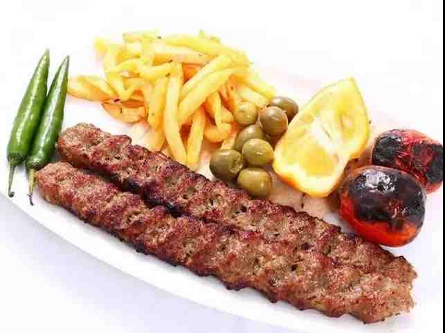 خوراک کوبیده دو سیخ