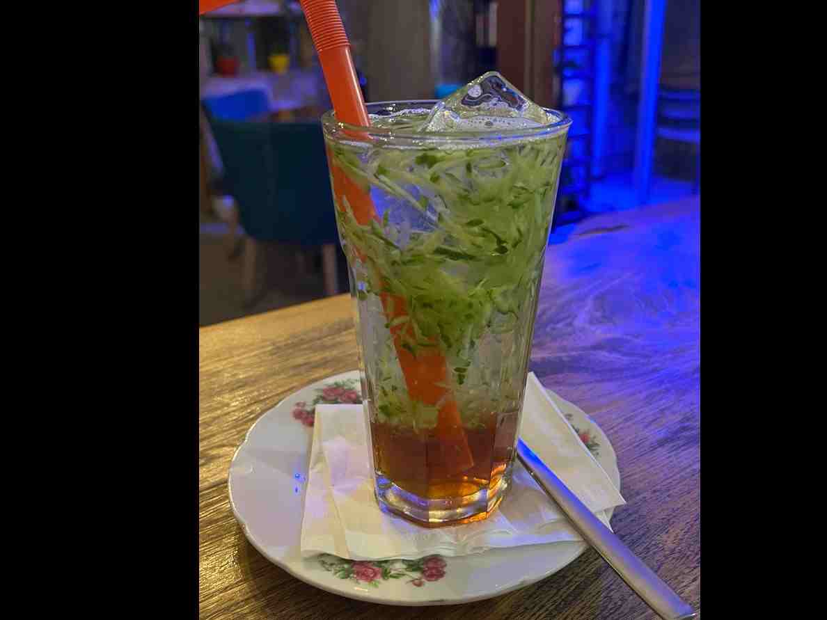 شربت سکنجبین و خیار