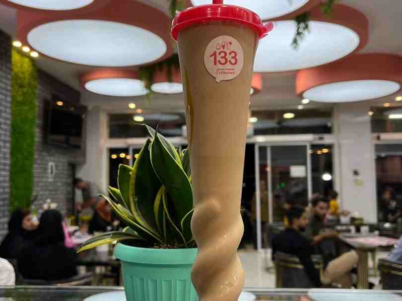 میلک شیک شکلاتی