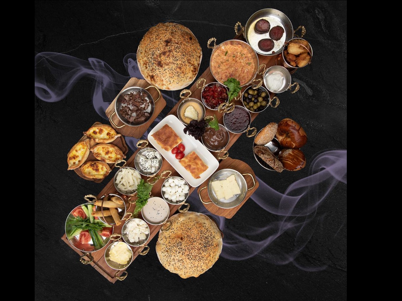 صبحانه 4 نفره ترکایش