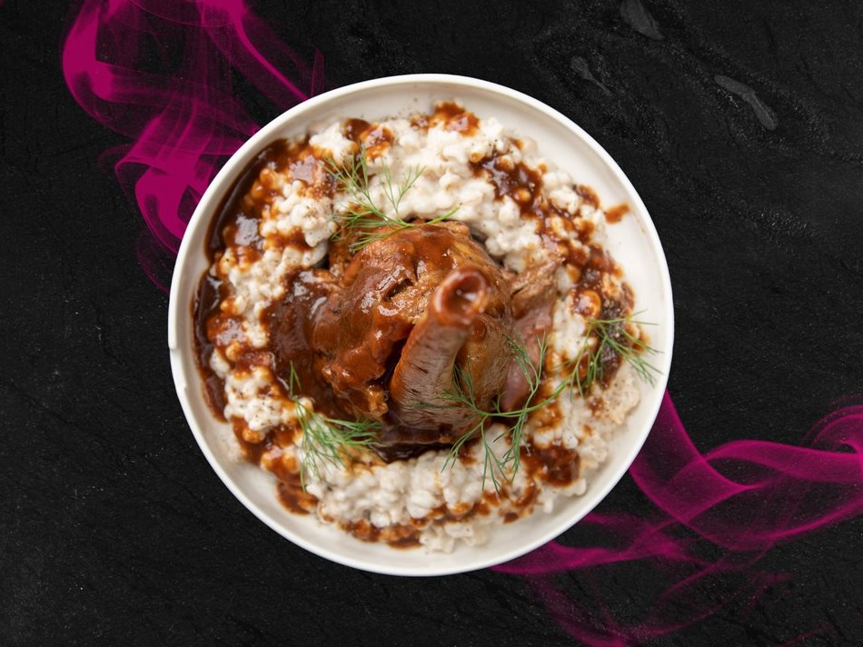 خوراک ساق پا گوسفندی