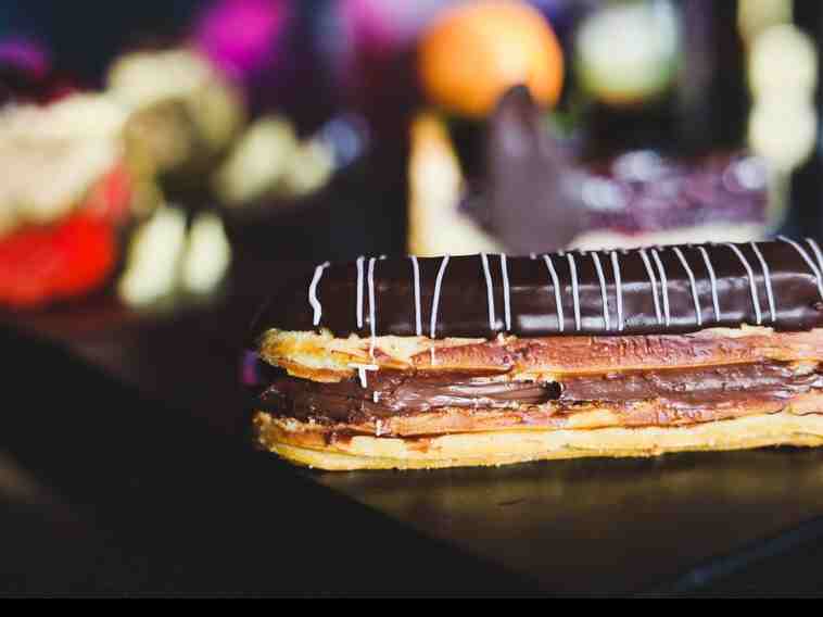 Eclair chocolate