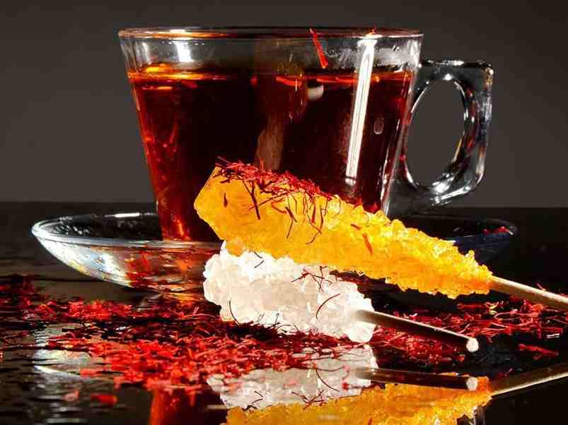 چای زعفران