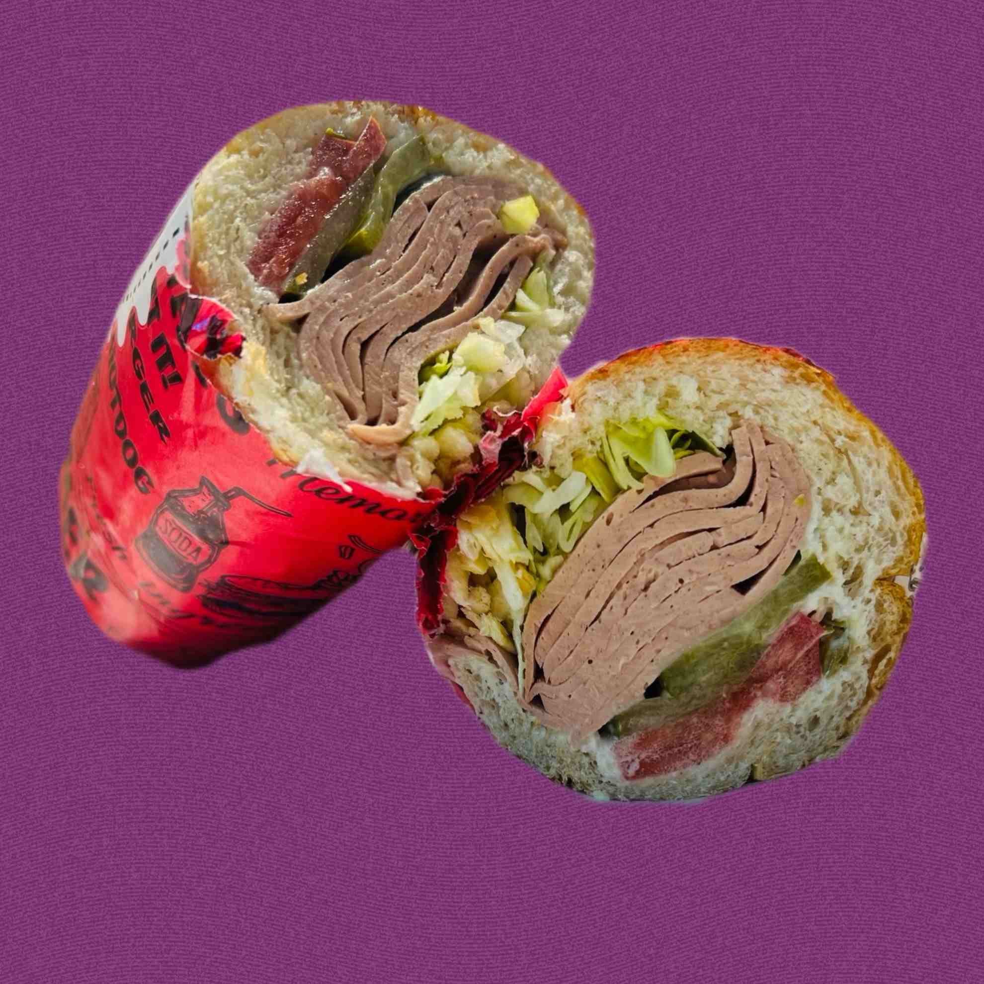 ساندویچ ژامبون نوستالژی 1 نفره