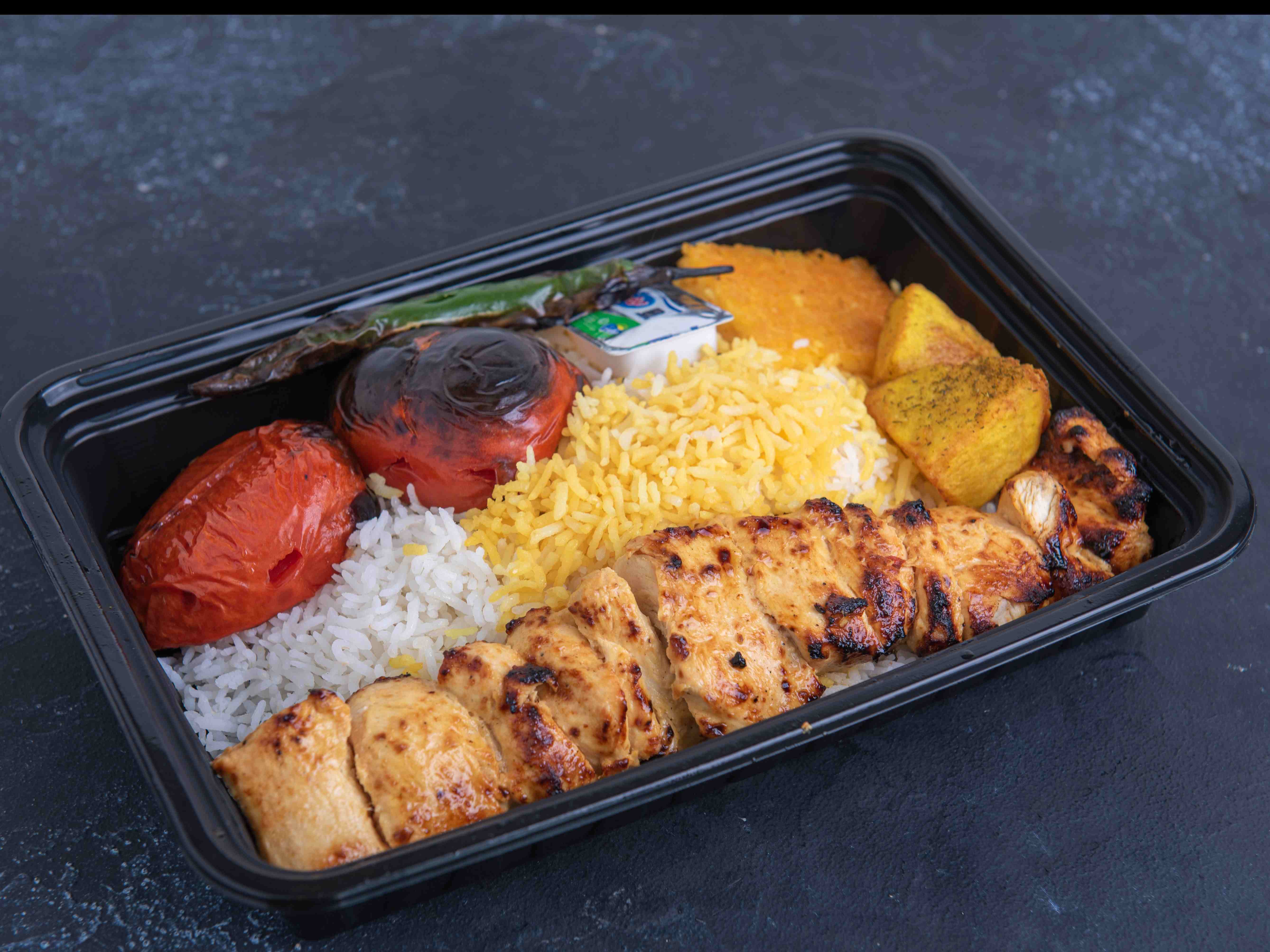 چلو جوجه کباب